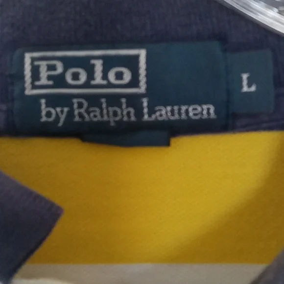 Polo Ralph Lauren Blues, White, Yellow Size L - Picture 3 of 4